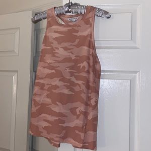 Athletes Pink Camo Racerback Tank